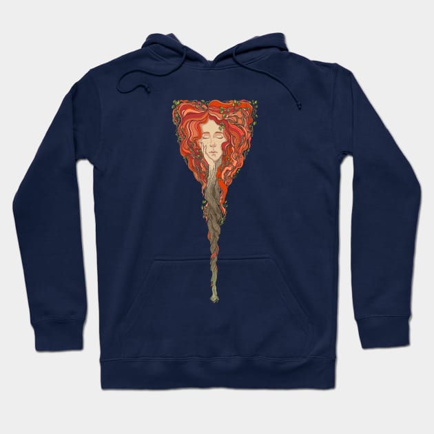 Ginger Girl Hoodie by beesants